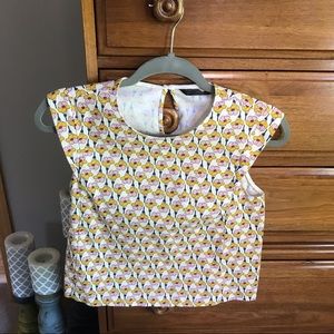 Zara Bright top